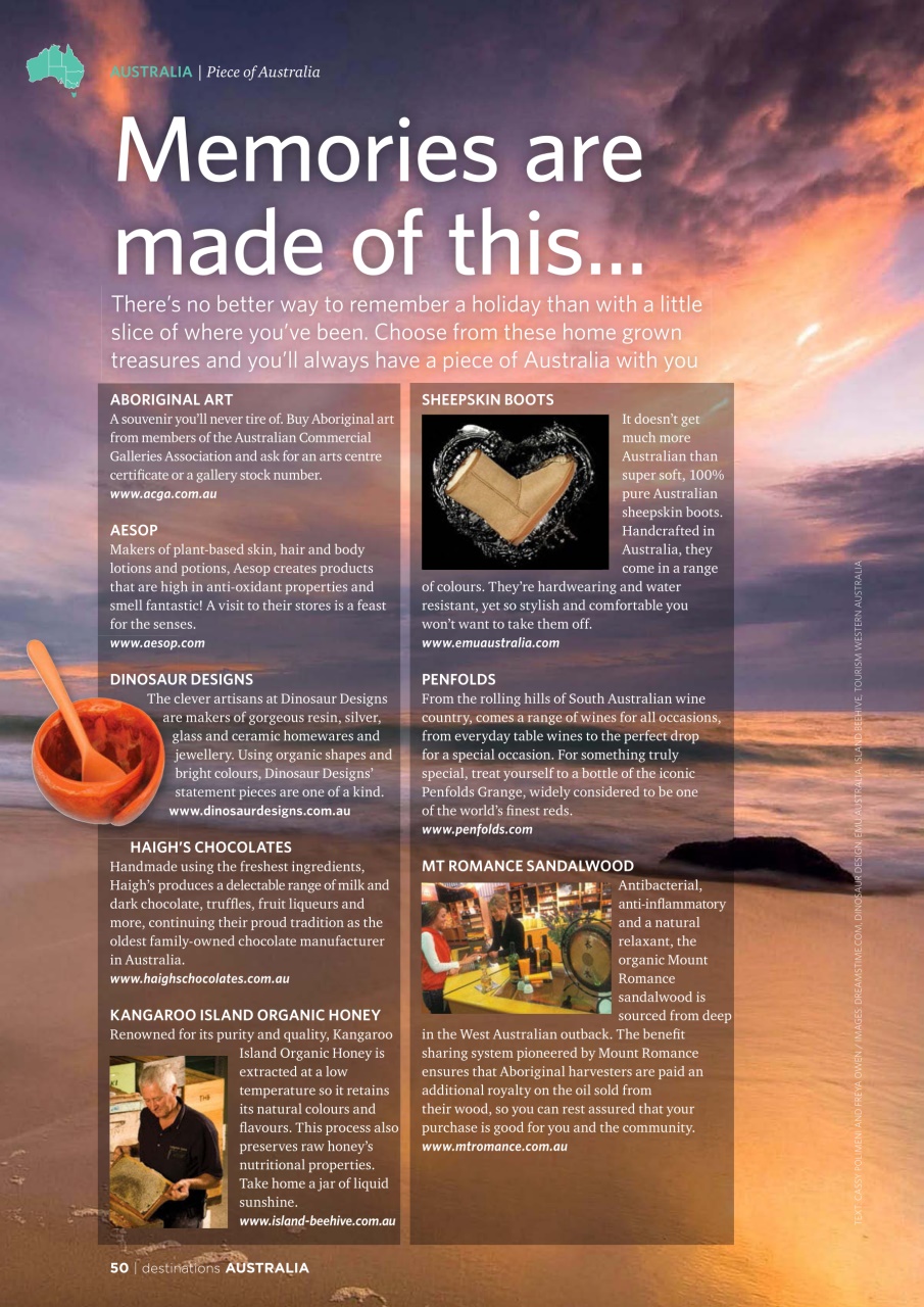 Destinations Series Preview Pages