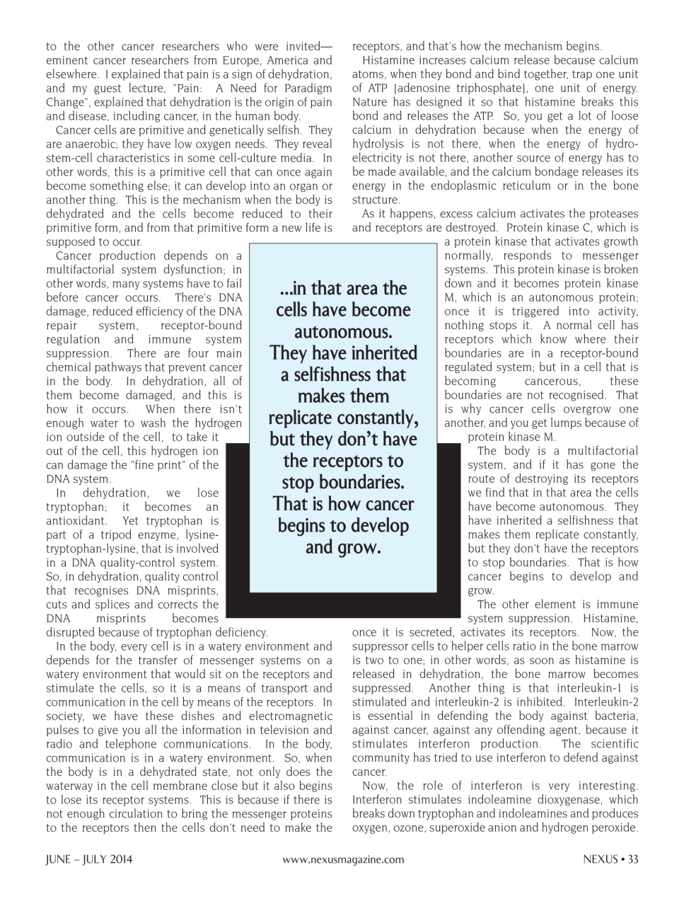 Nexus Magazine Preview Pages