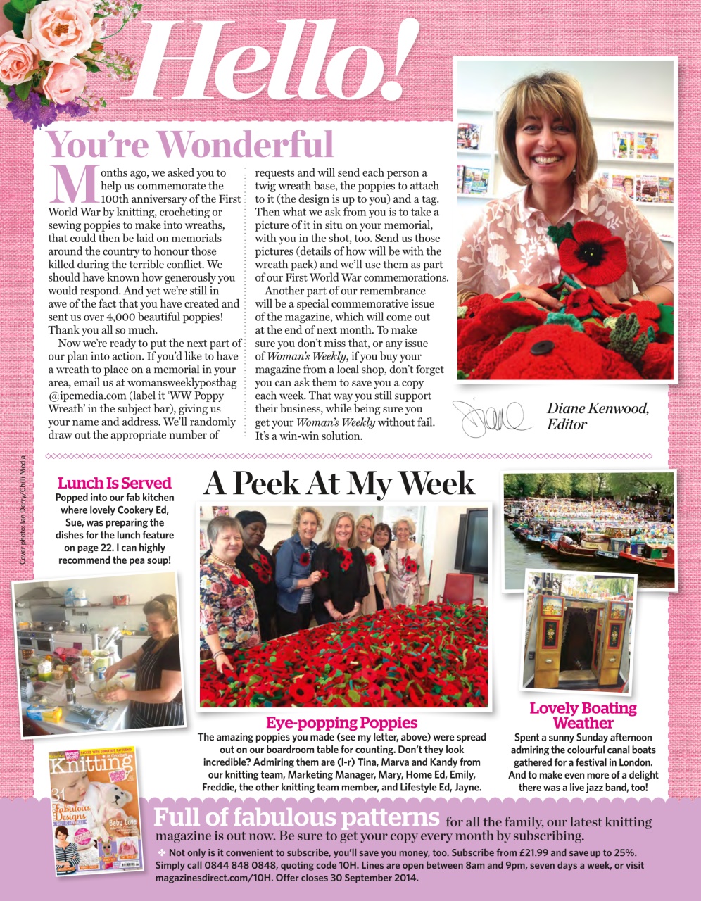 Woman's Weekly Preview Pages