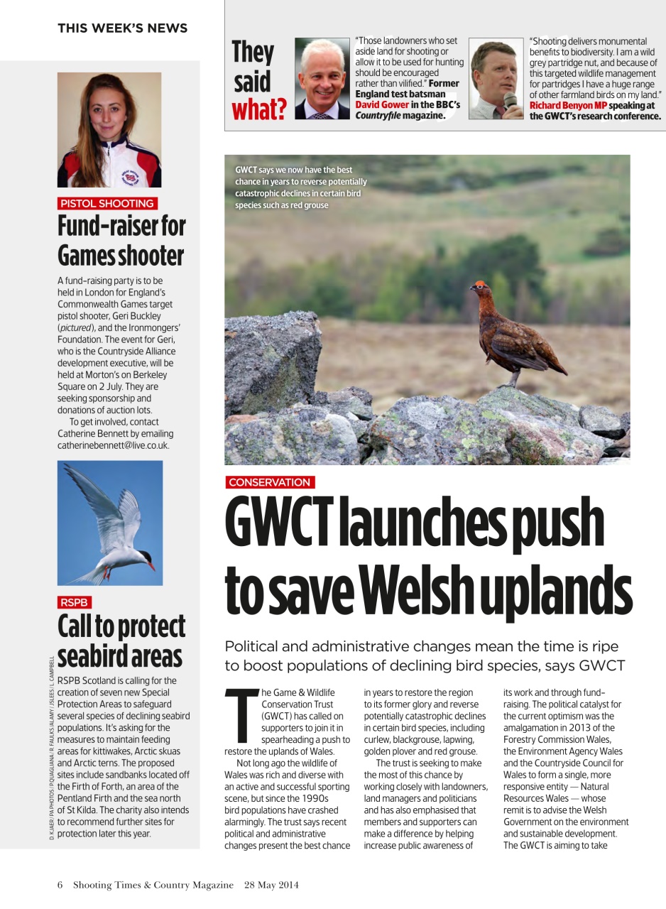 Shooting Times & Country Preview Pages