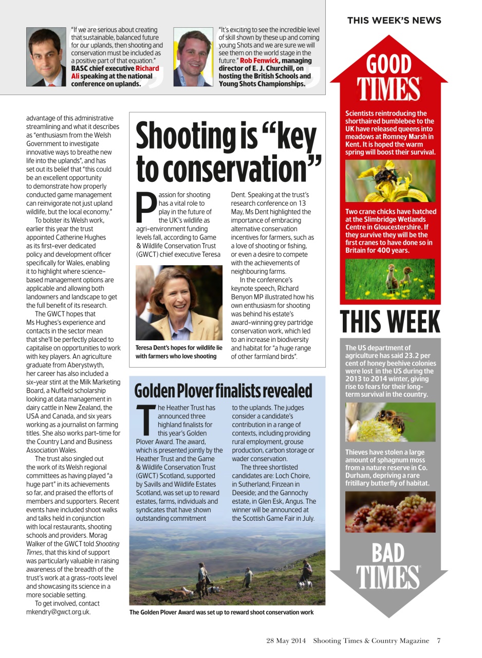 Shooting Times & Country Preview Pages