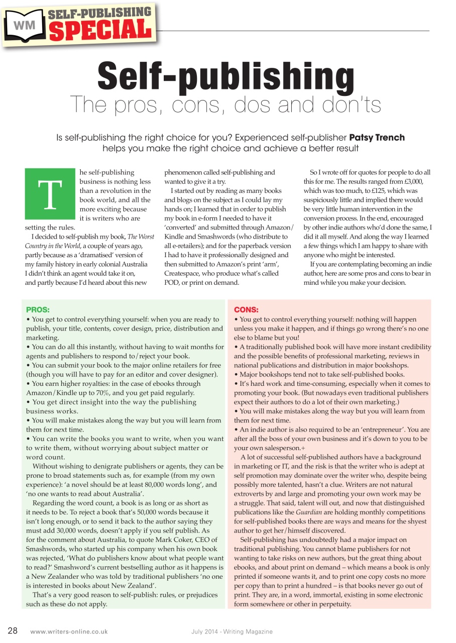 Writing Magazine Preview Pages