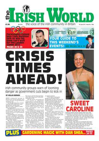 Irish World issue 18th June 2011