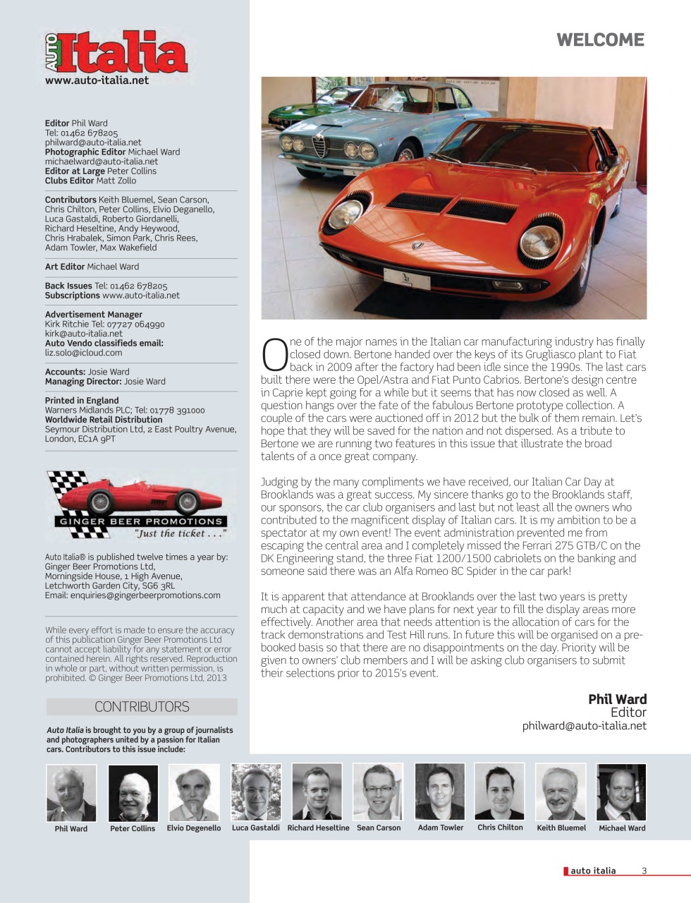 AutoItalia Magazine Preview Pages