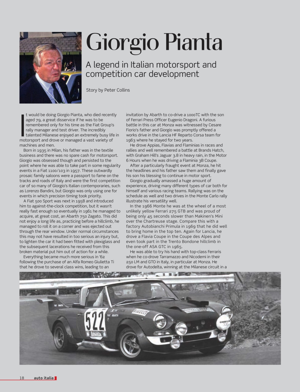 AutoItalia Magazine Preview Pages