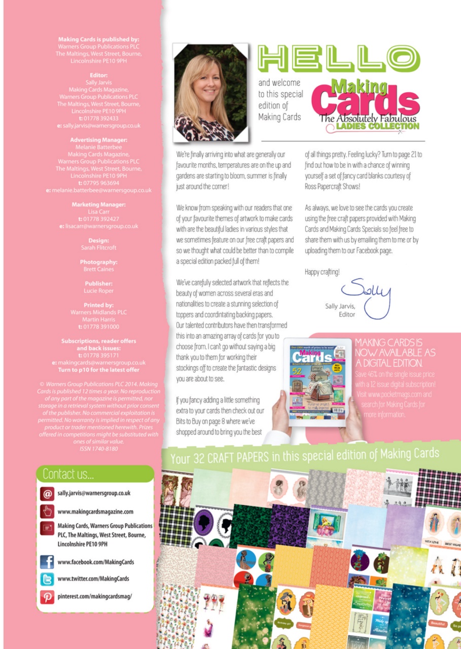 Making Cards & Papercraft Preview Pages