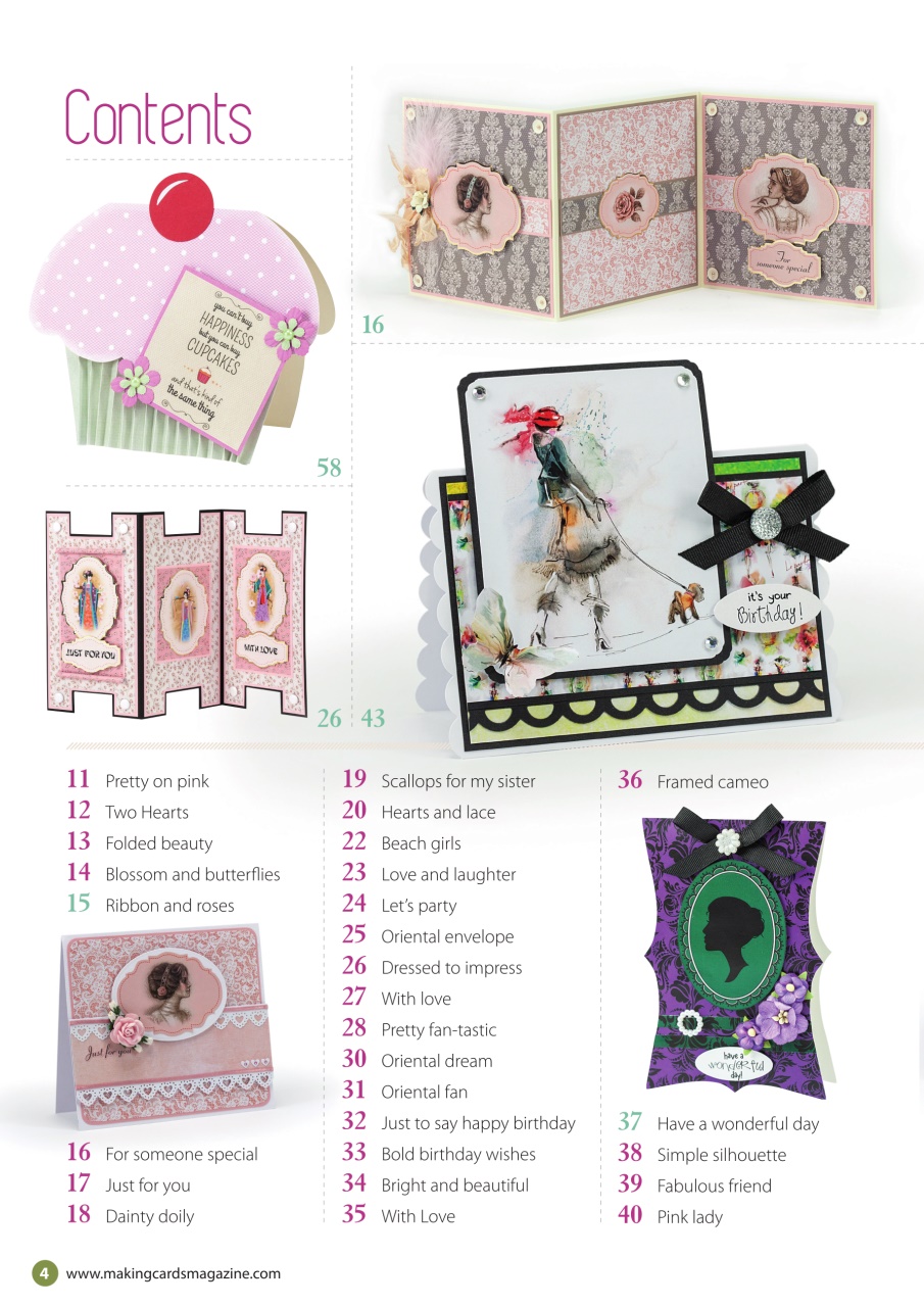 Making Cards & Papercraft Preview Pages