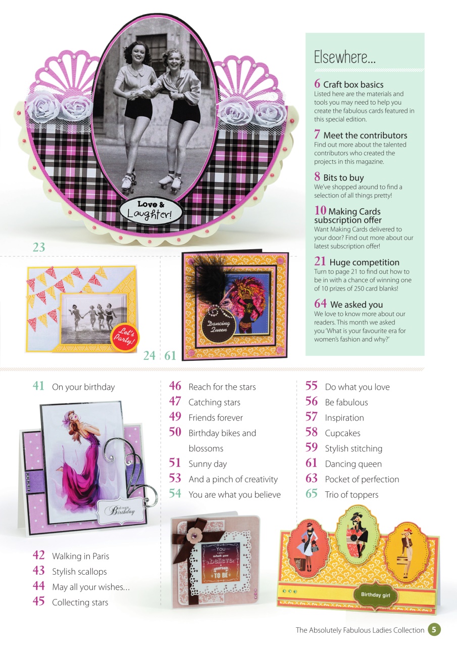 Making Cards & Papercraft Preview Pages