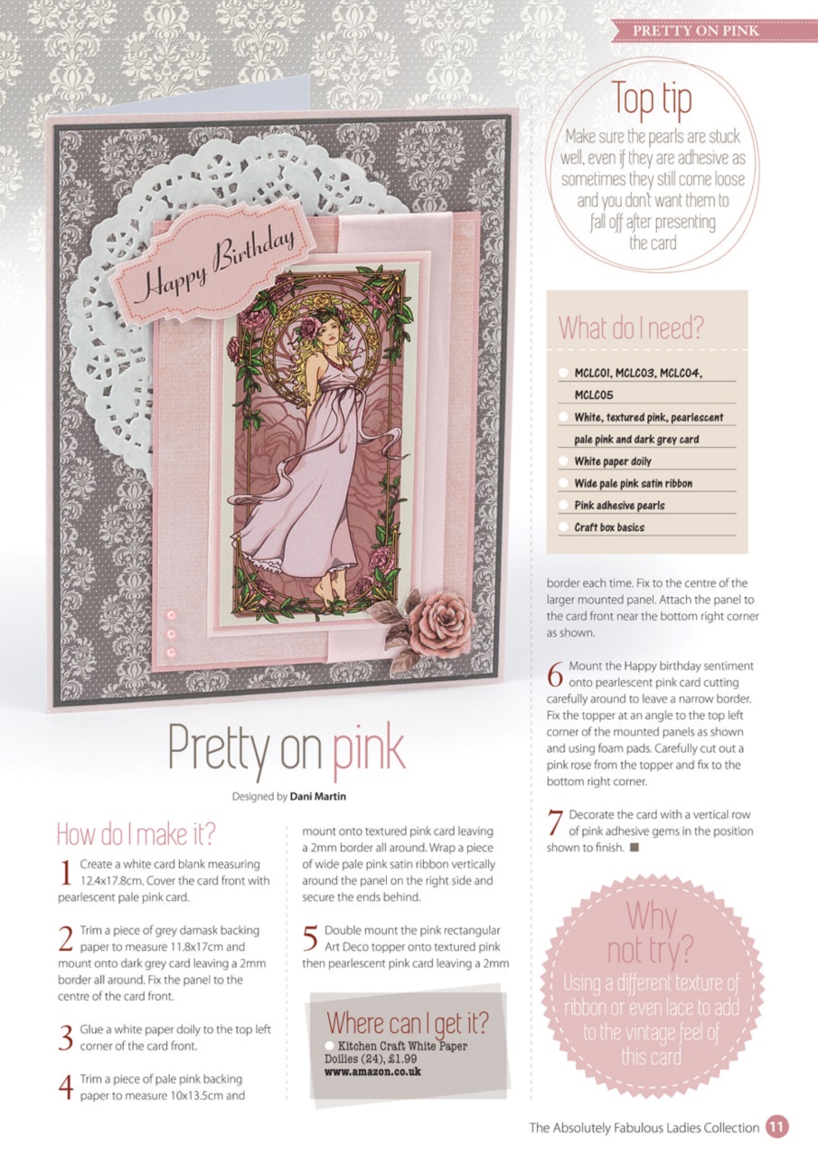 Making Cards & Papercraft Preview Pages