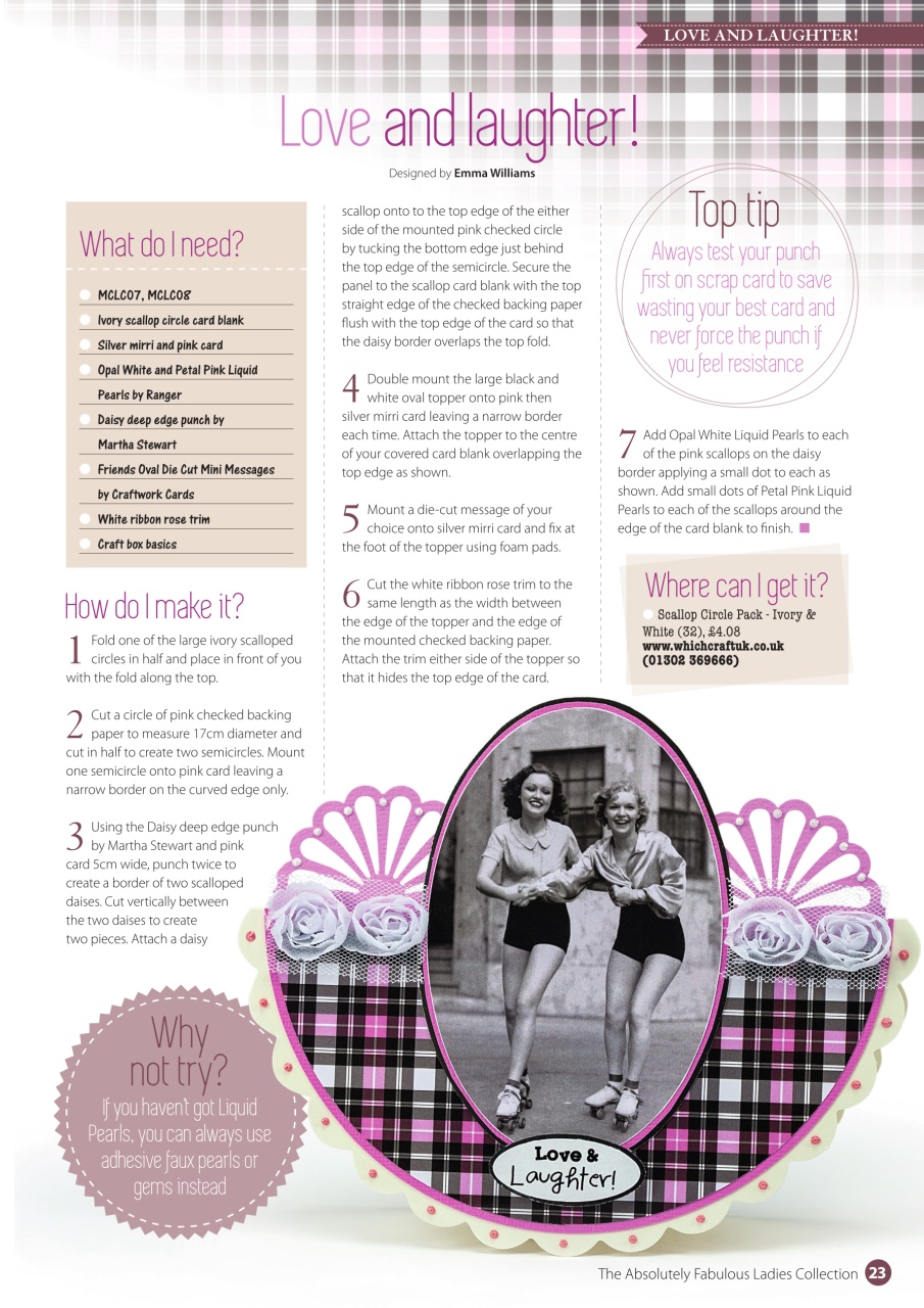 Making Cards & Papercraft Preview Pages