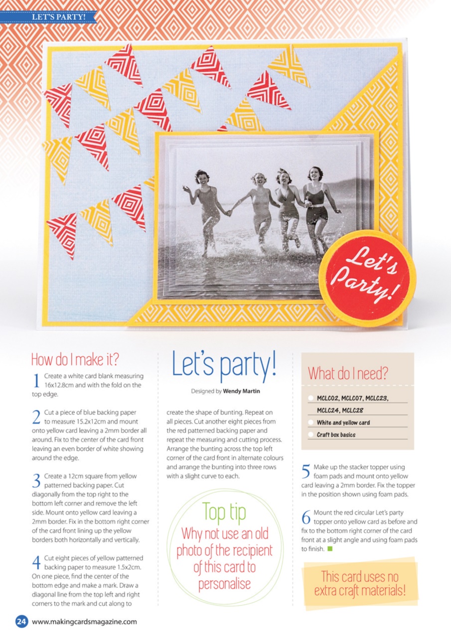 Making Cards & Papercraft Preview Pages