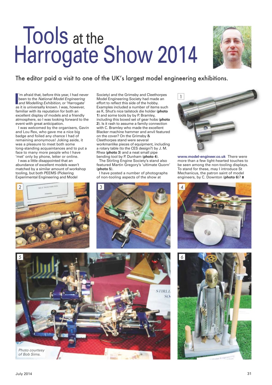 Model Engineer & Workshop Magazine Preview Pages