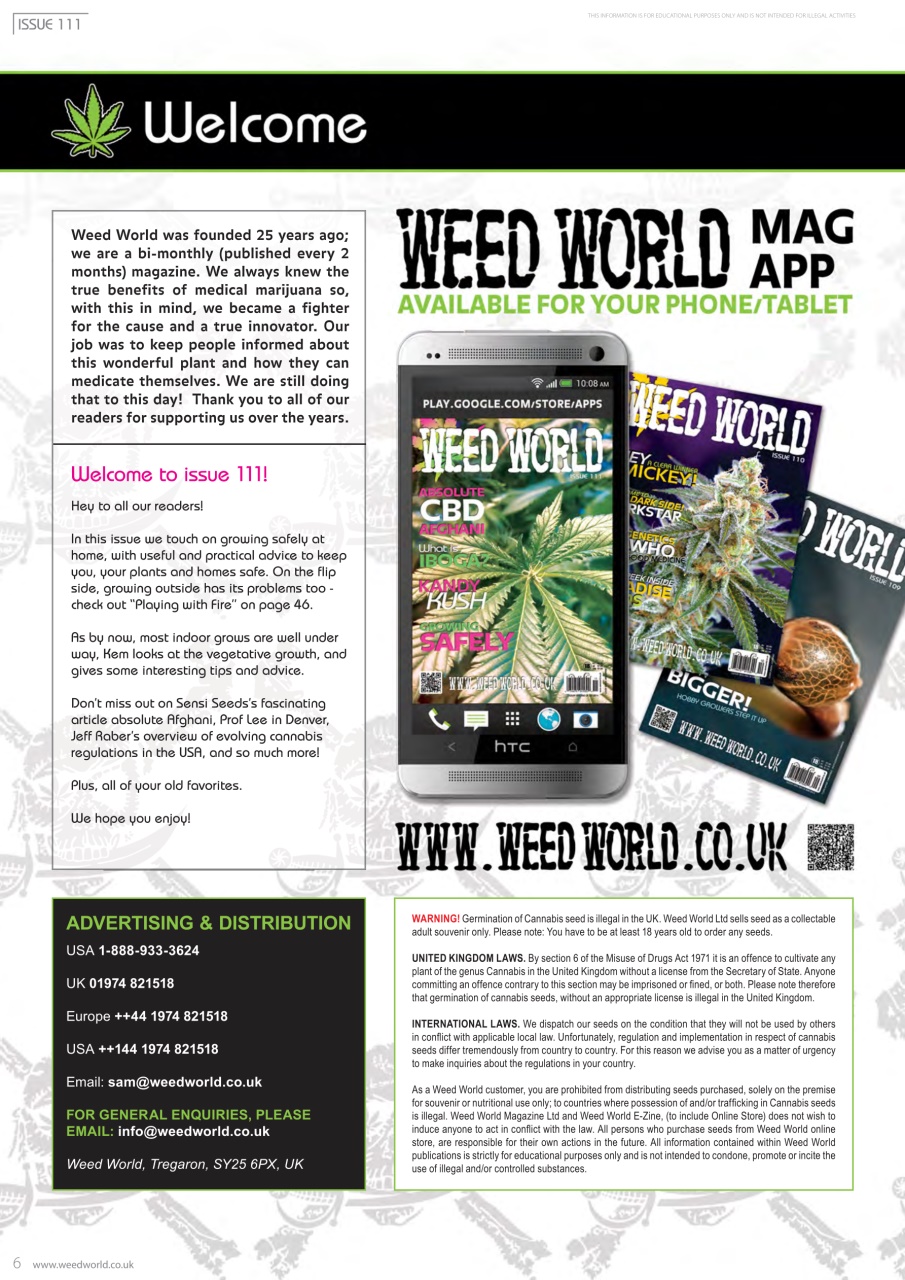 Weed World Preview Pages