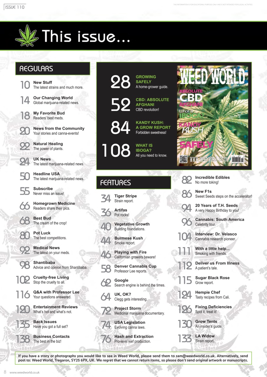Weed World Preview Pages