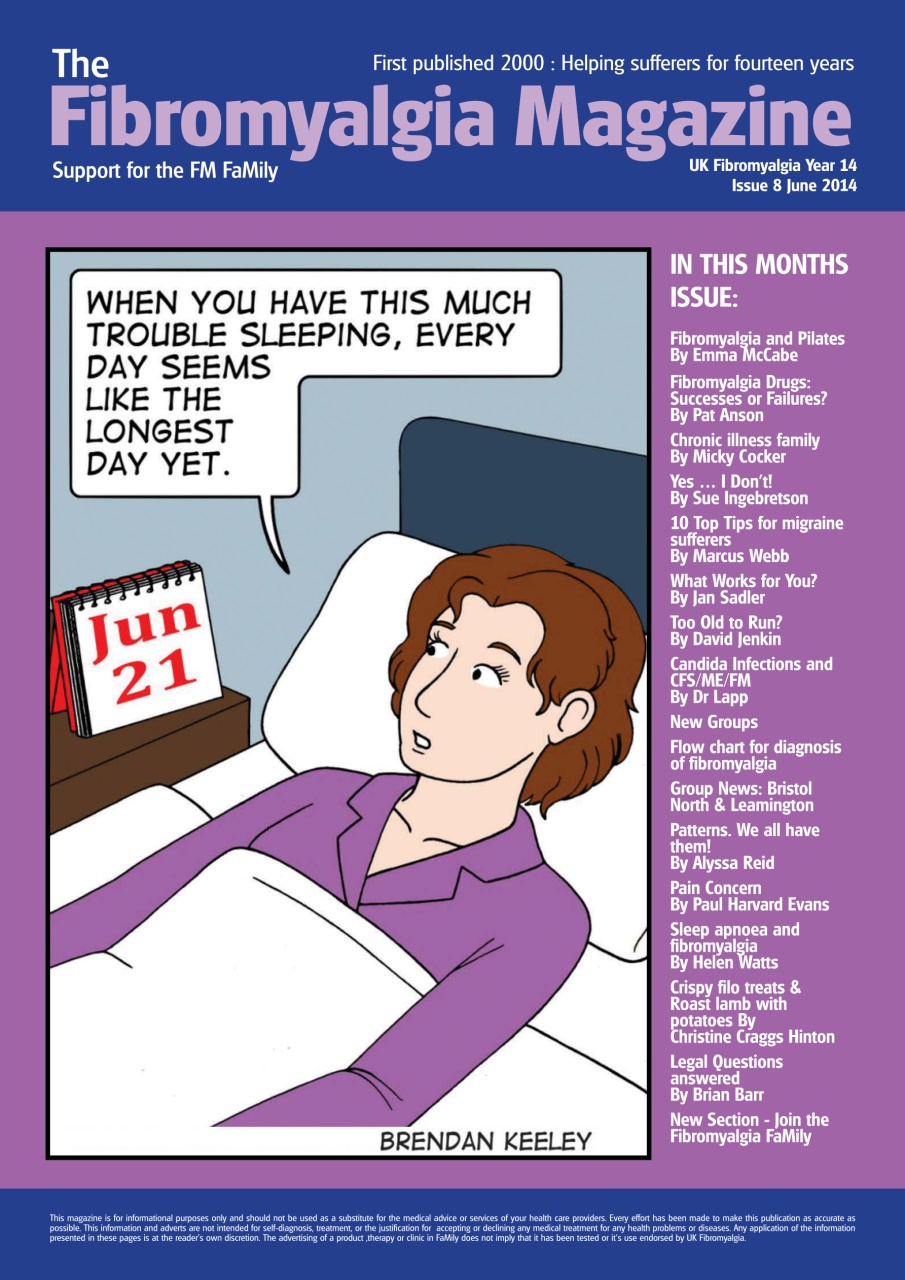 Fibromyalgia Magazine Preview Pages