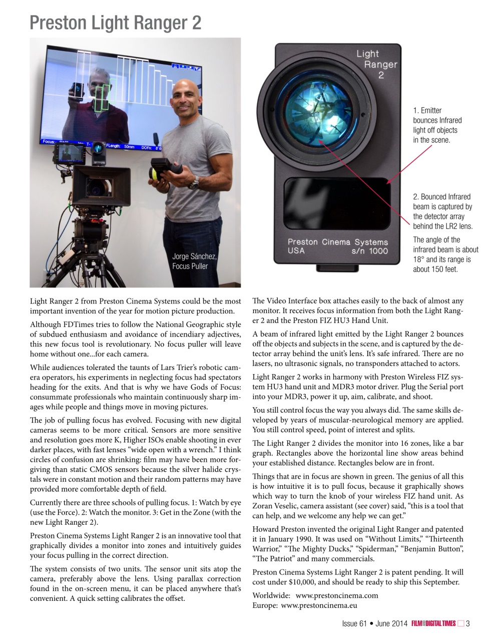 Film and Digital Times Preview Pages