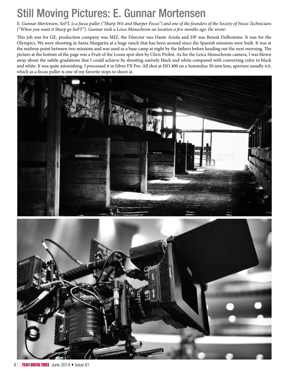 Film and Digital Times Preview Pages