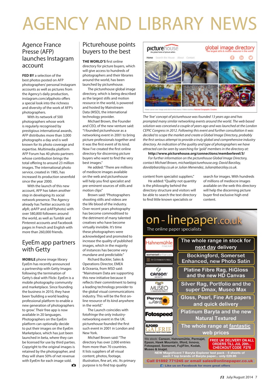 f2 Cameracraft Preview Pages