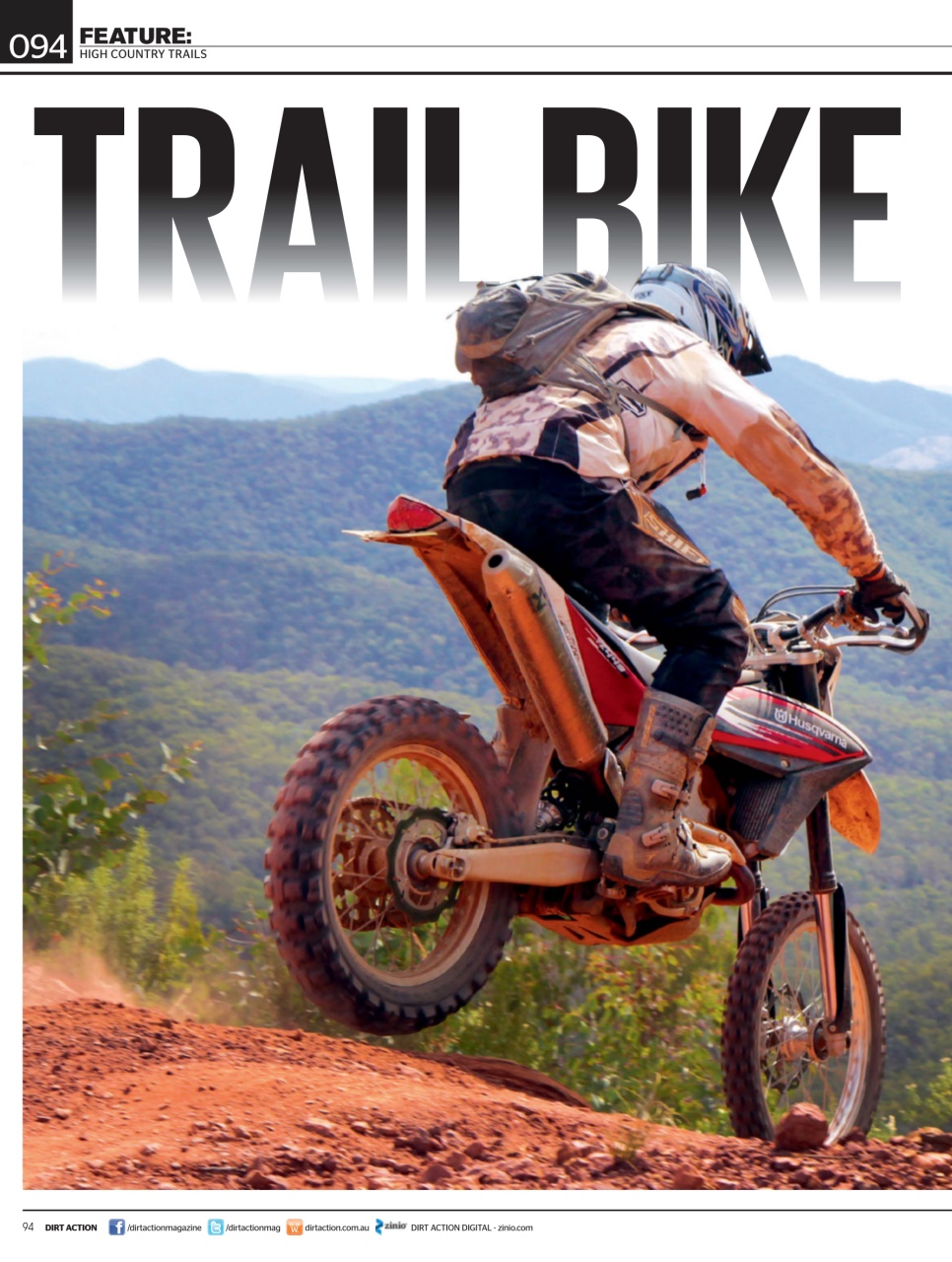 Dirt Action Preview Pages