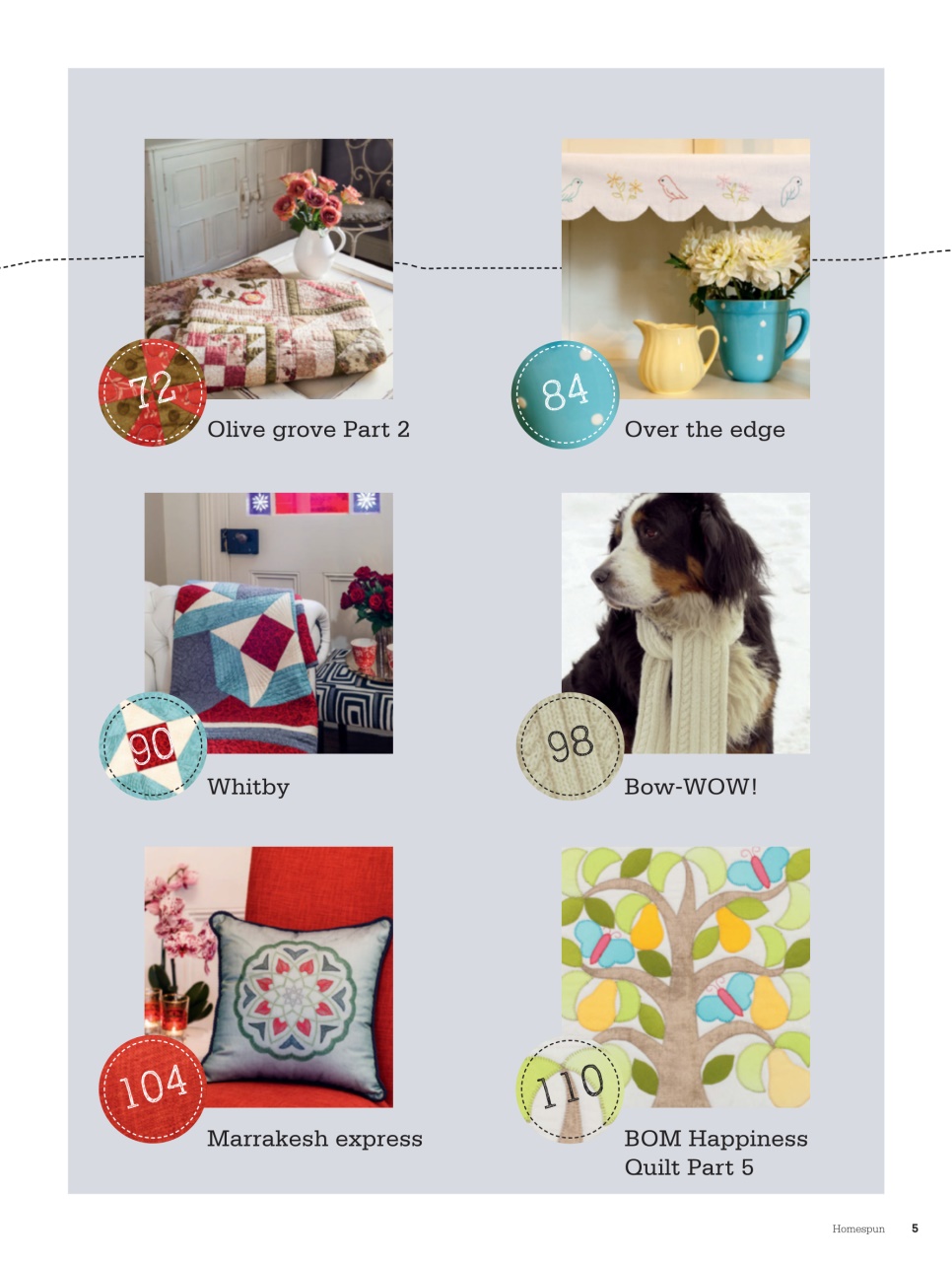 Homespun Preview Pages