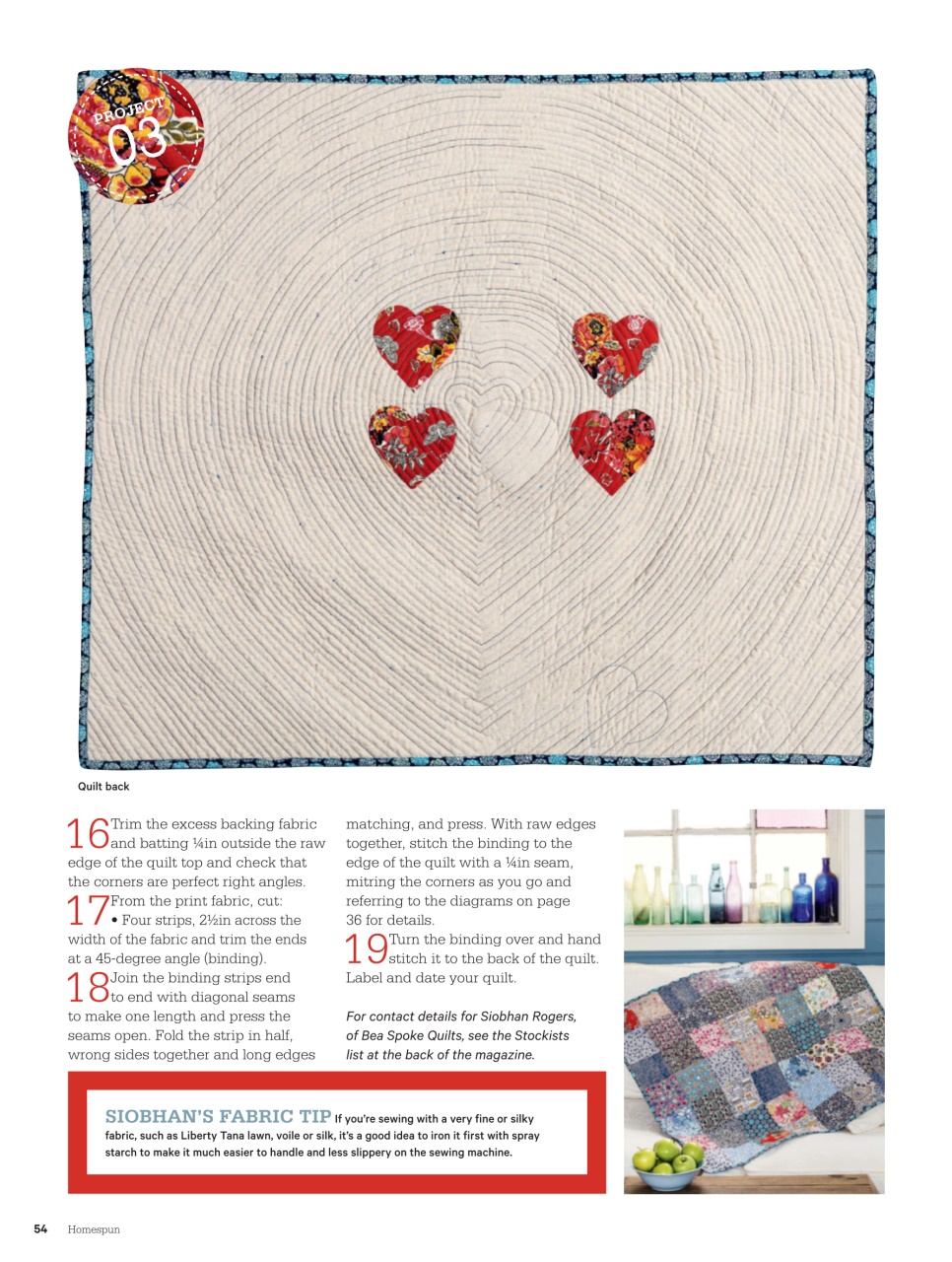 Homespun Preview Pages