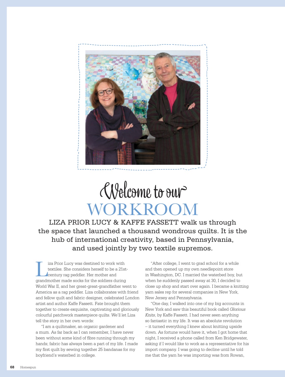 Homespun Preview Pages