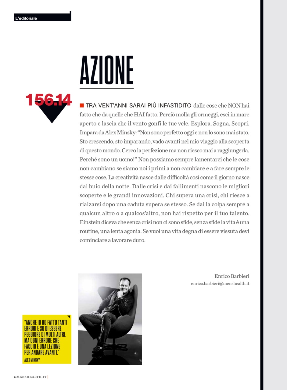 Men's Health Italia Preview Pages