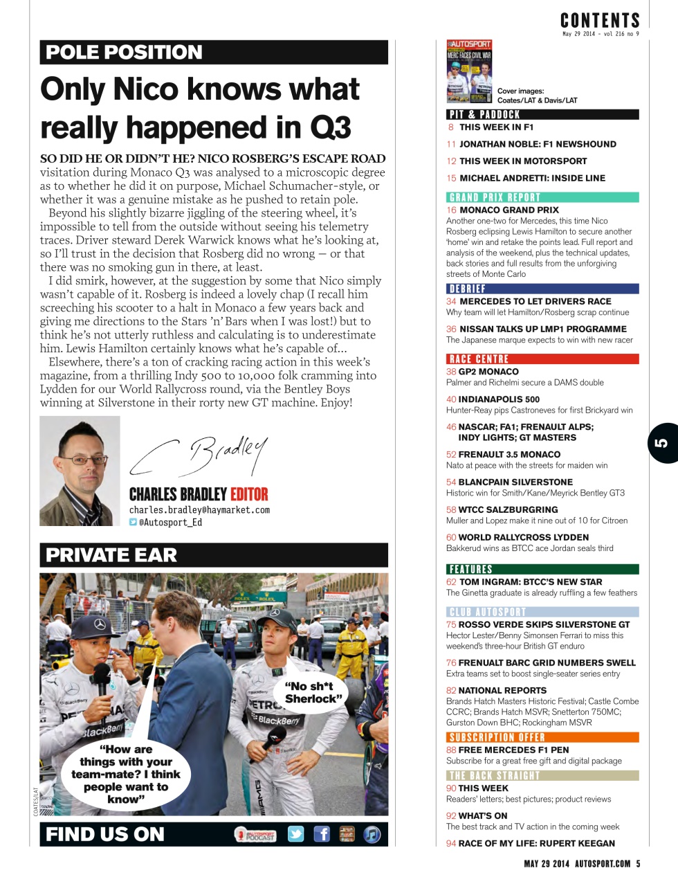 Autosport Preview Pages