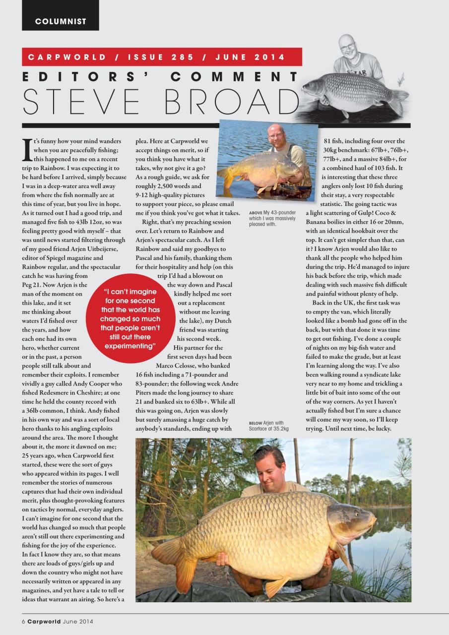 Carpworld Preview Pages