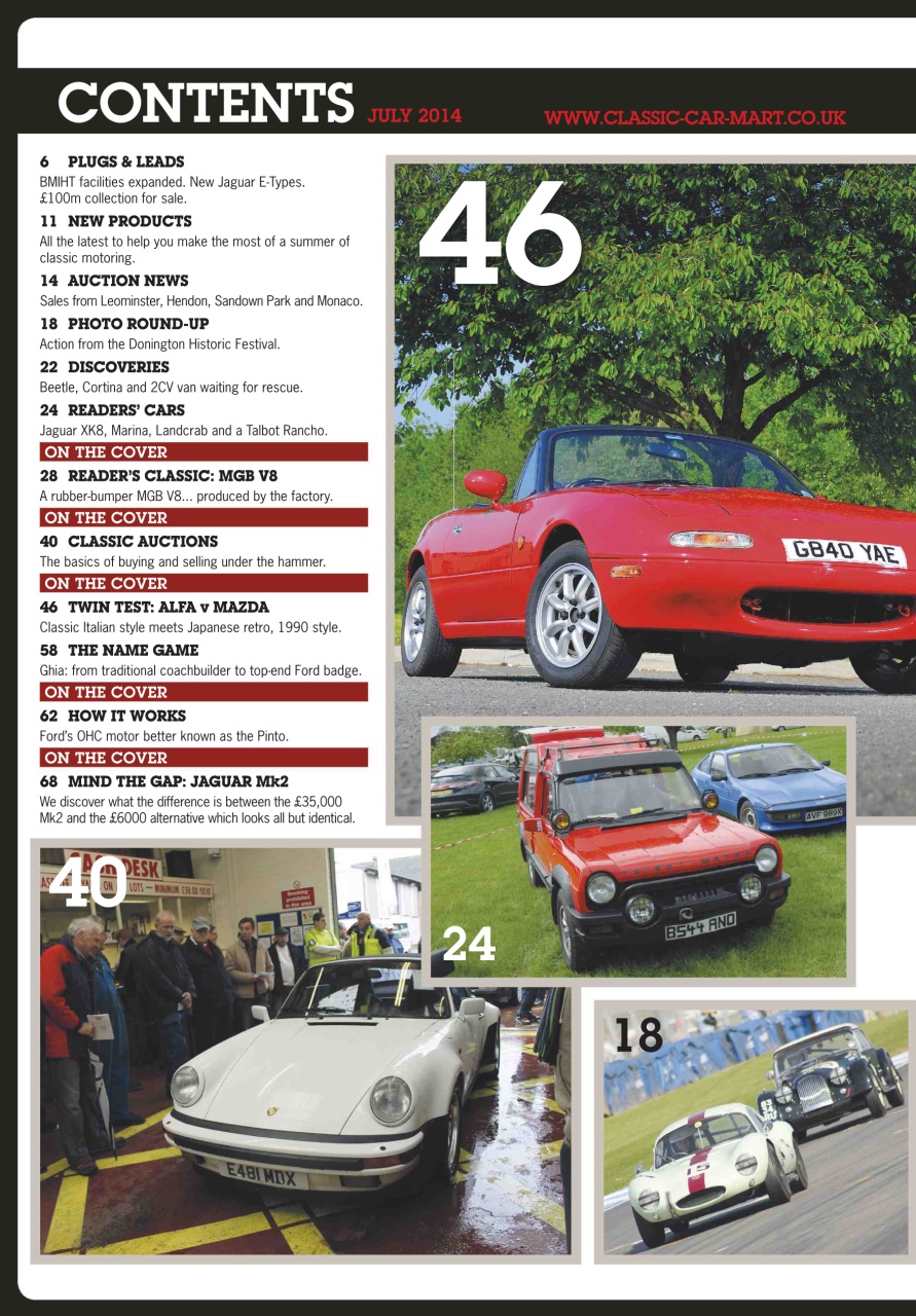 Classic Car Mart Preview Pages