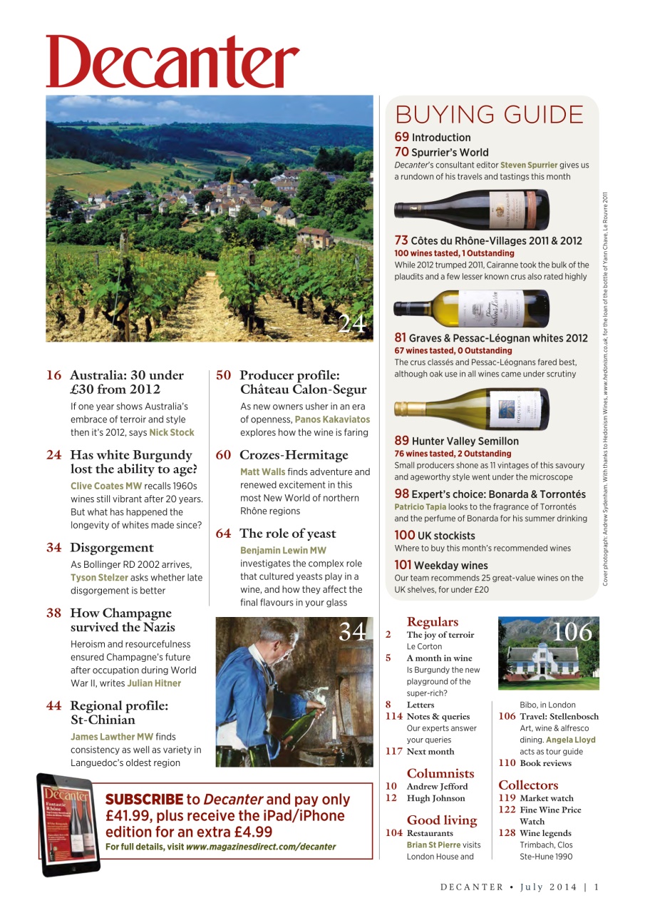 Decanter Preview Pages
