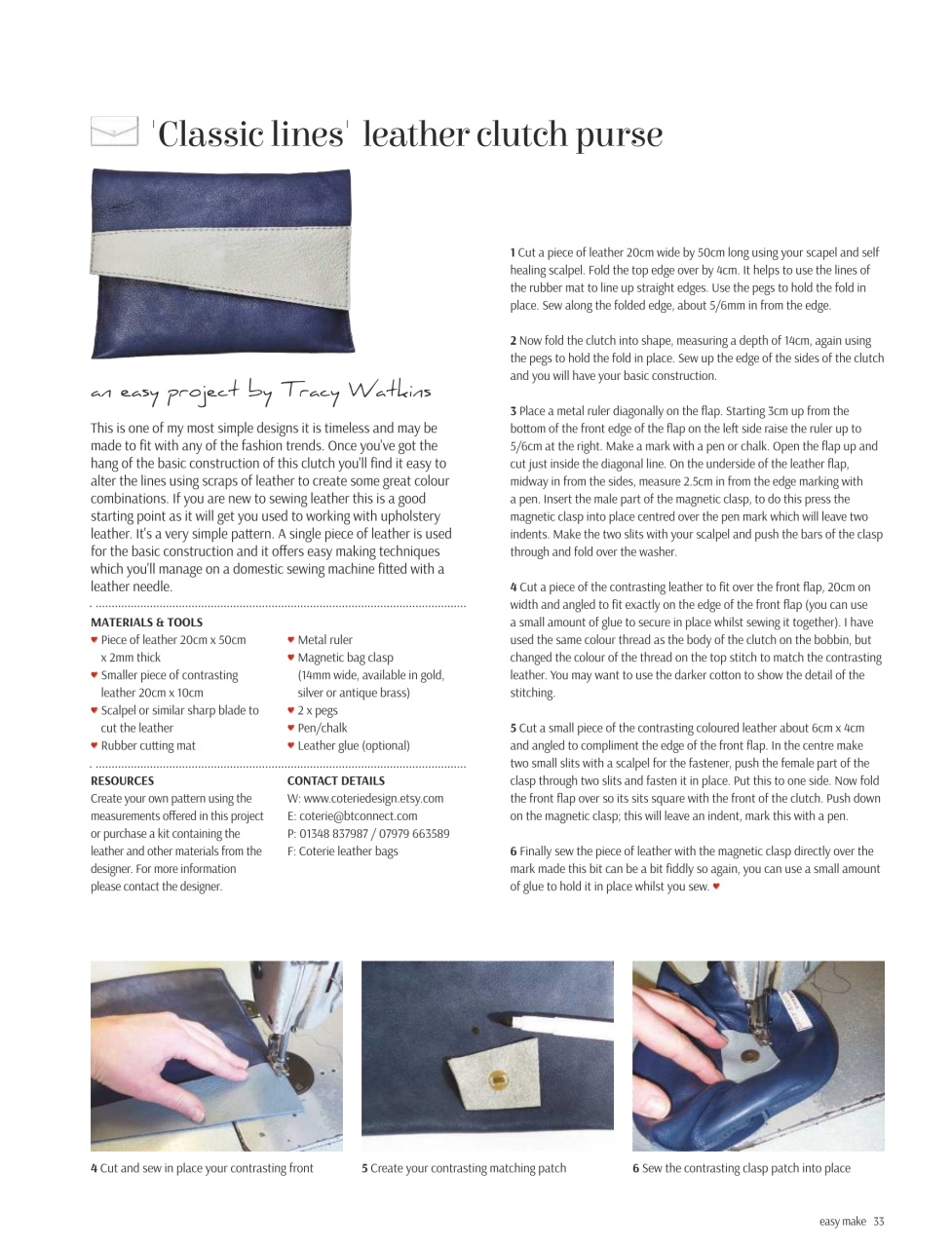 Popular Patchwork Magazine Preview Pages