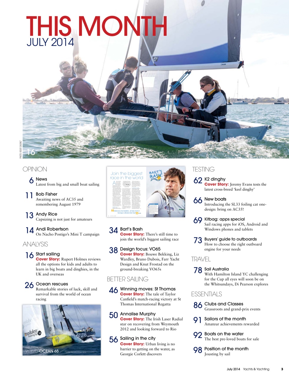 Yachts & Yachting Preview Pages