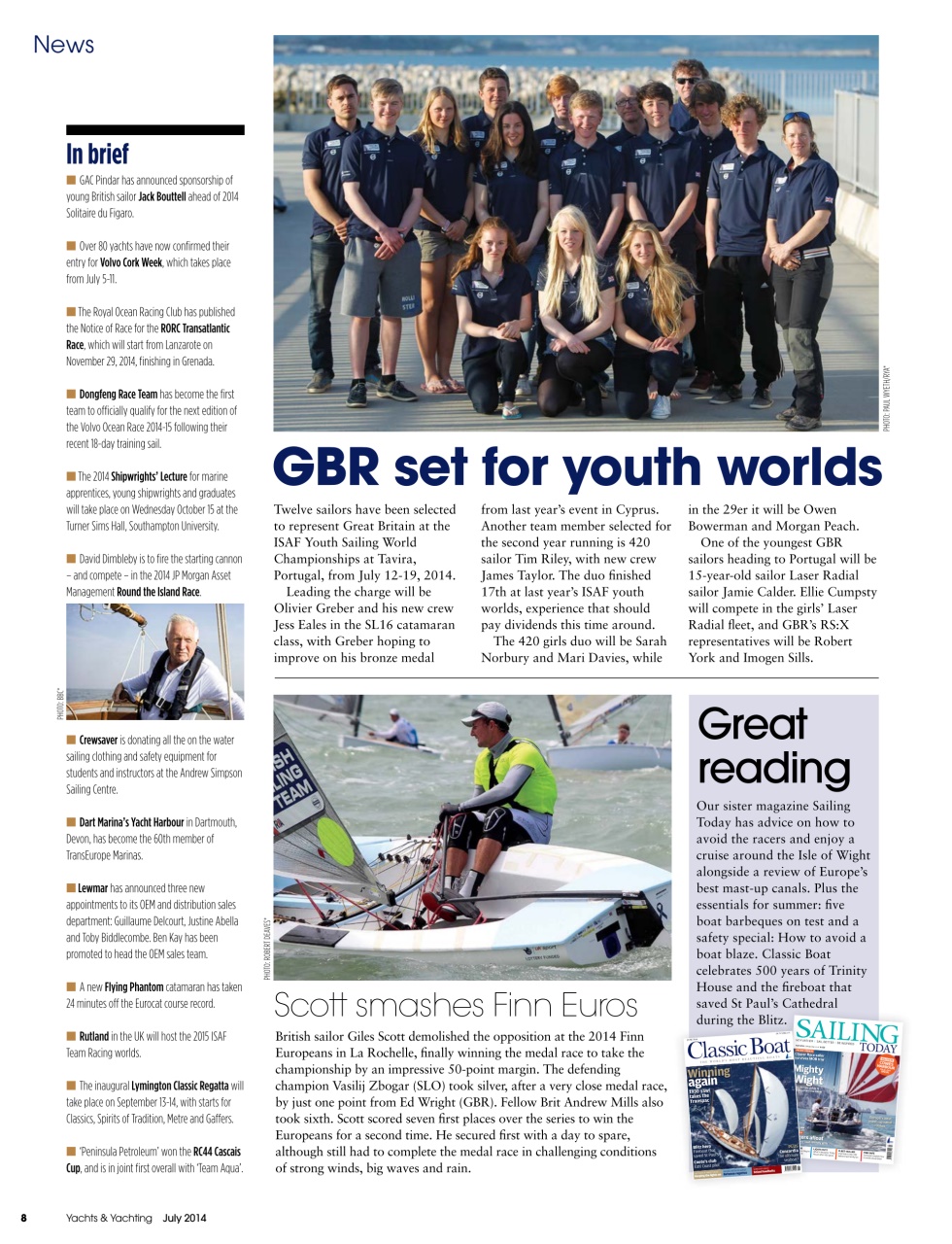 Yachts & Yachting Preview Pages