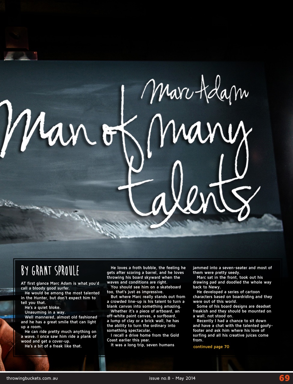 Throwing Buckets Preview Pages