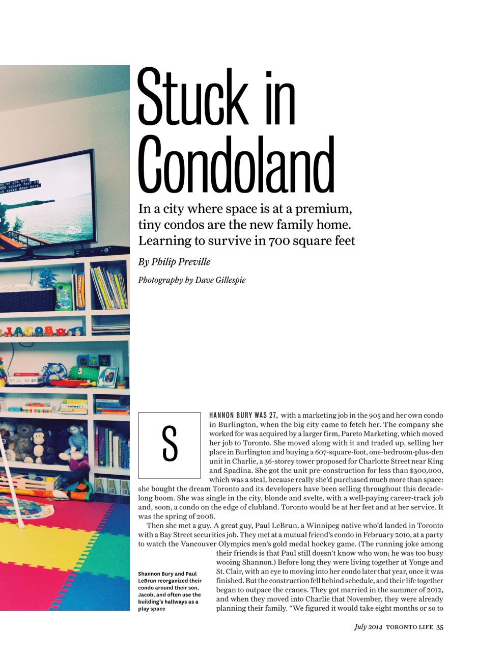 Toronto Life Preview Pages