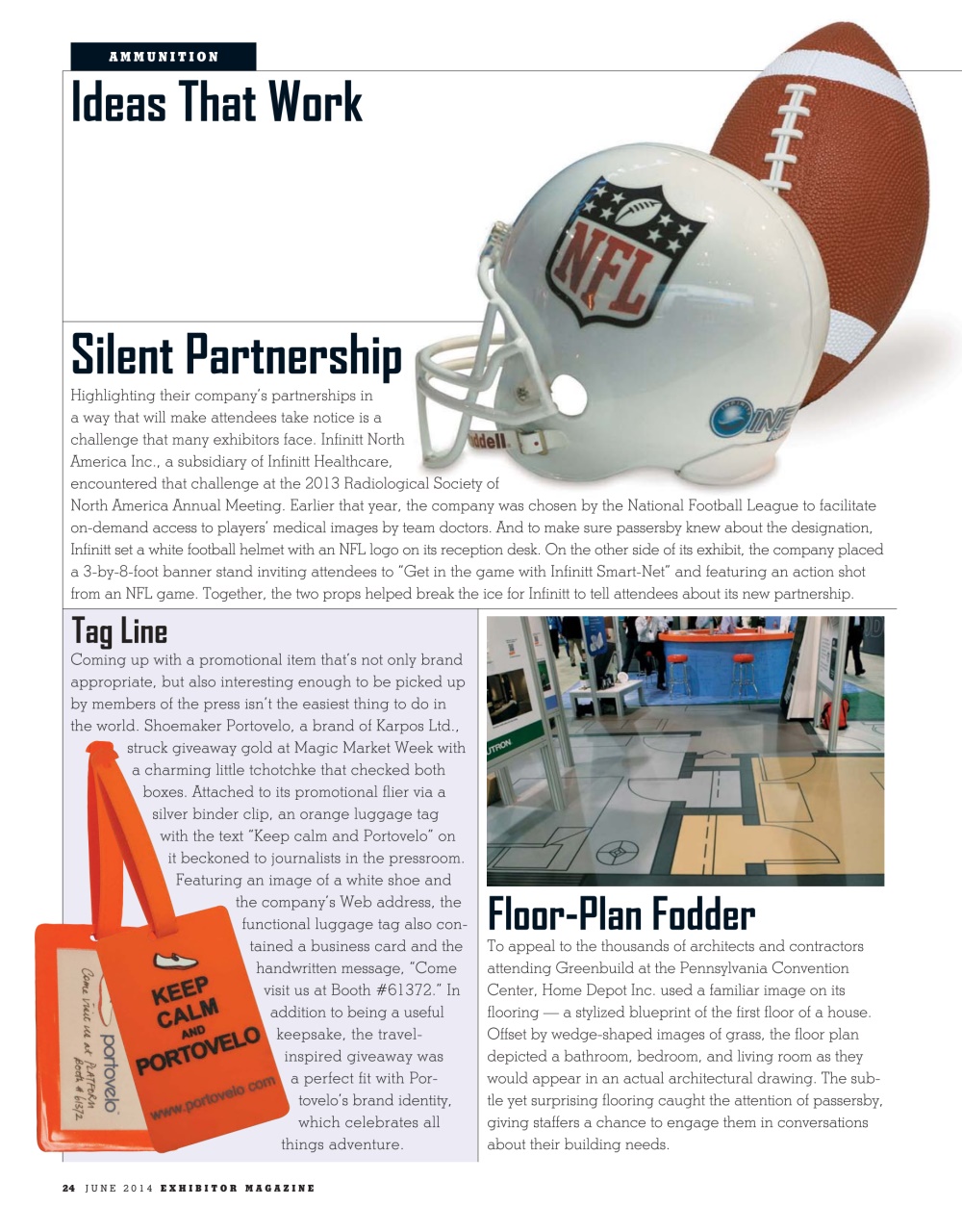 EXHIBITOR Magazine Preview Pages