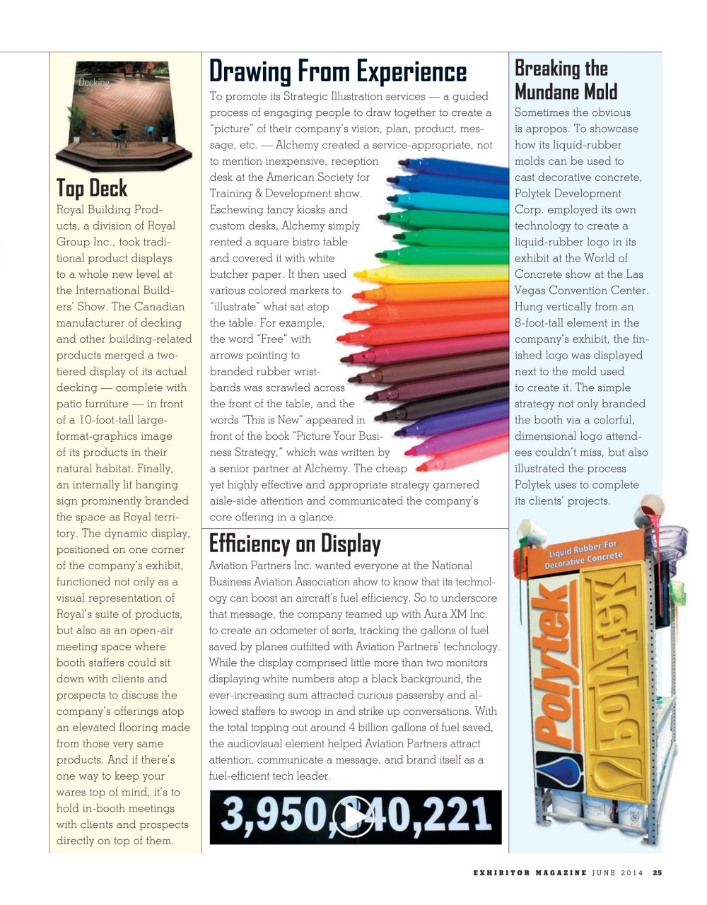 EXHIBITOR Magazine Preview Pages