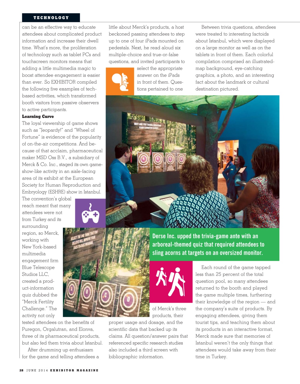 EXHIBITOR Magazine Preview Pages