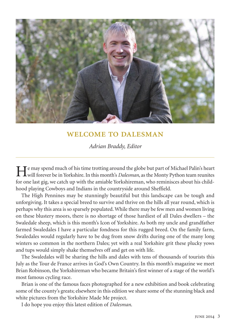 The Yorkshire Dalesman Preview Pages