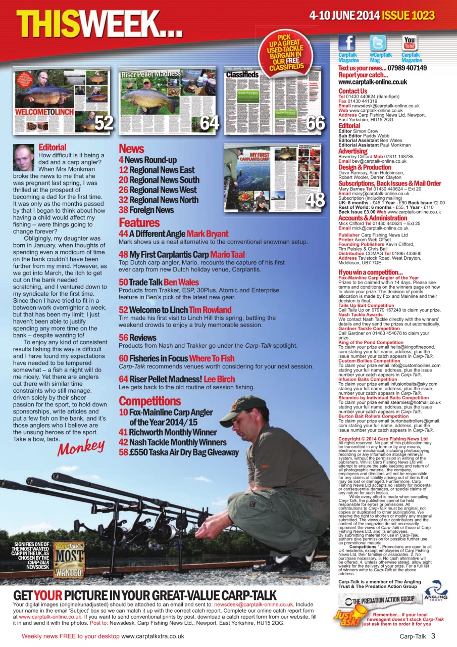 Carp-Talk Preview Pages