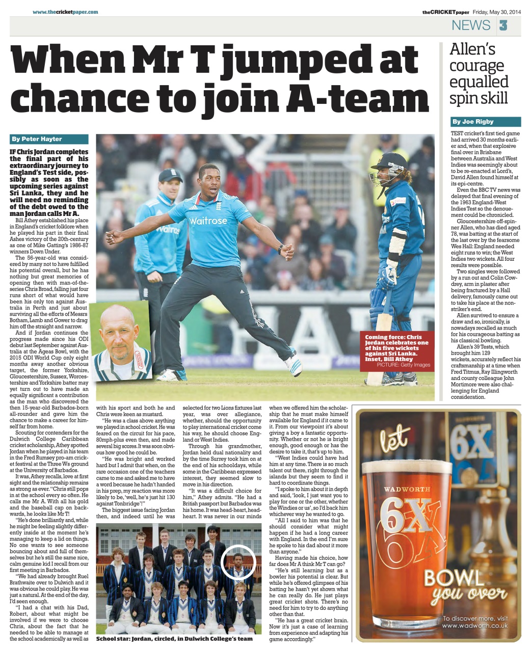 The Cricket Paper Preview Pages