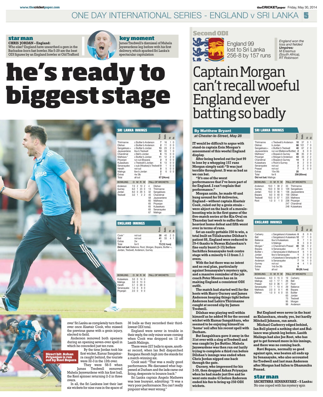 The Cricket Paper Preview Pages
