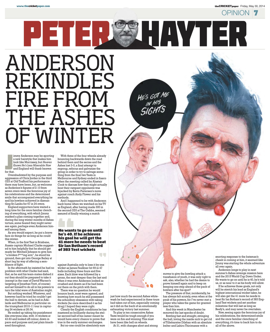 The Cricket Paper Preview Pages