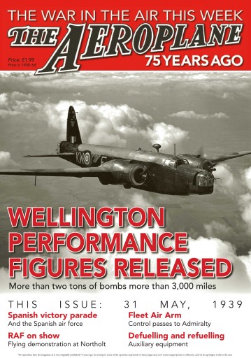 Aeroplane Weekly - The War in the Air 75 years ago issue 