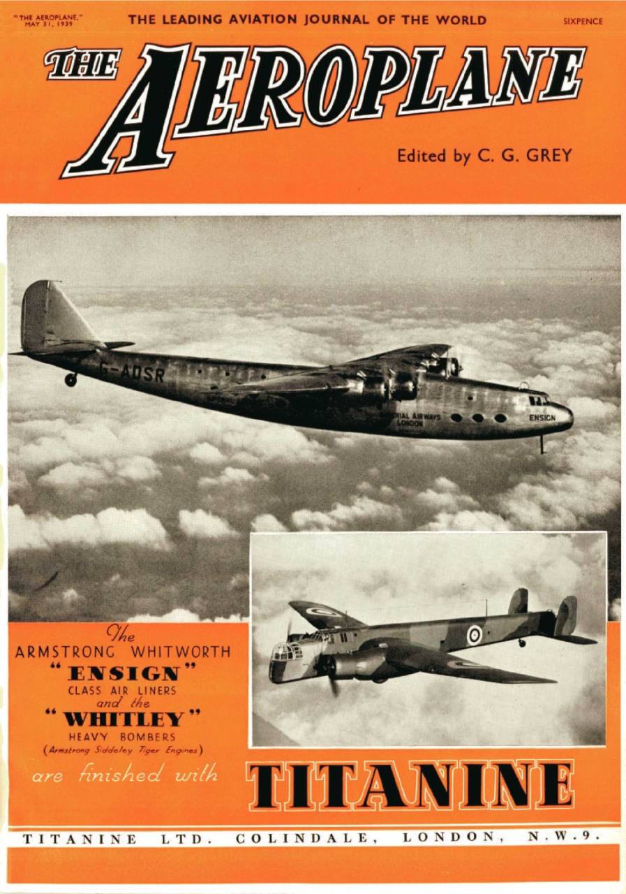 Aeroplane Weekly - The War in the Air 75 years ago Preview Pages