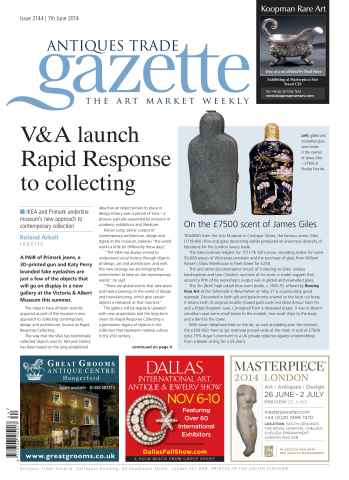 Antiques Trade Gazette issue ATG Issue 2144