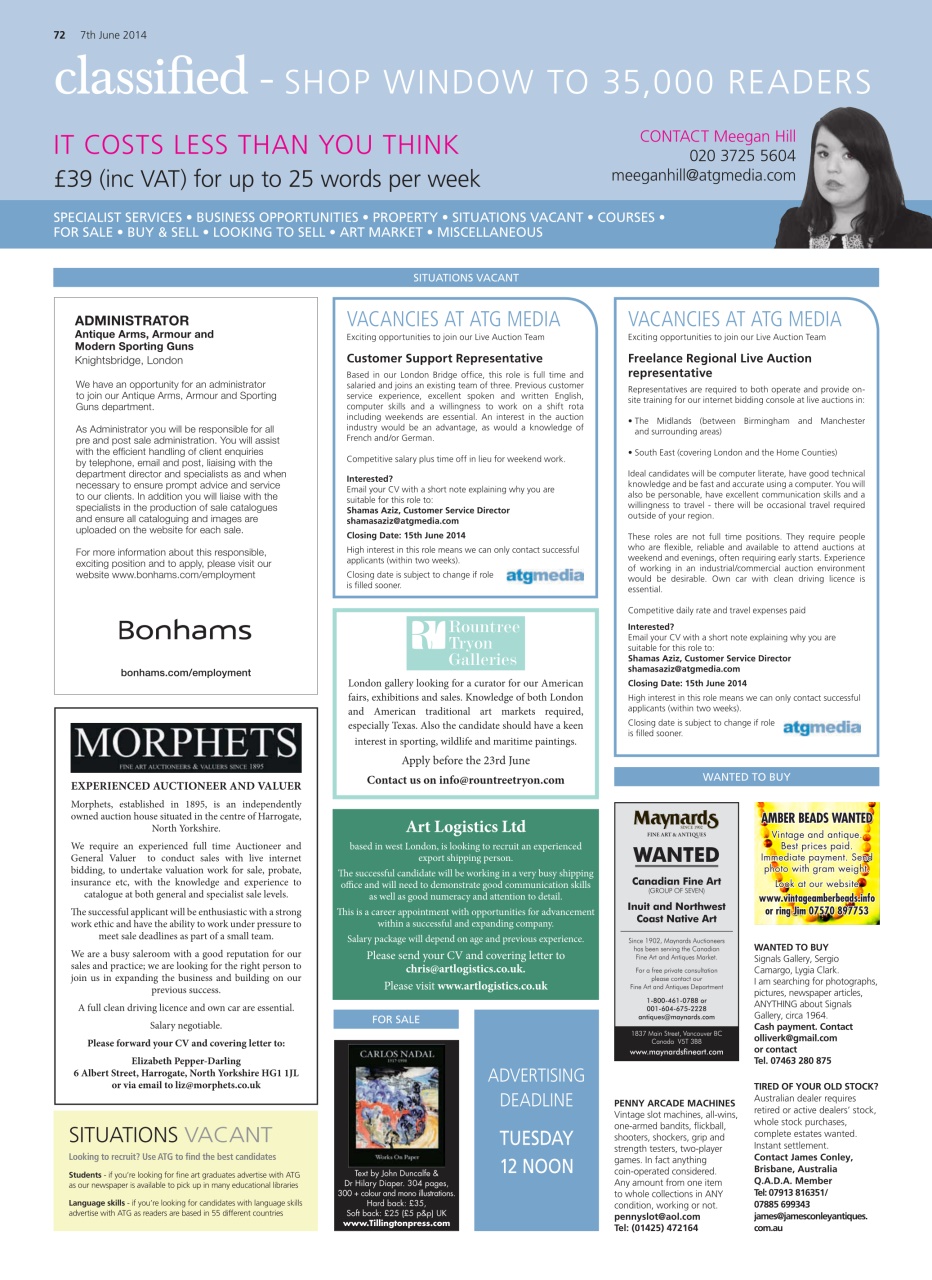 Antiques Trade Gazette Preview Pages