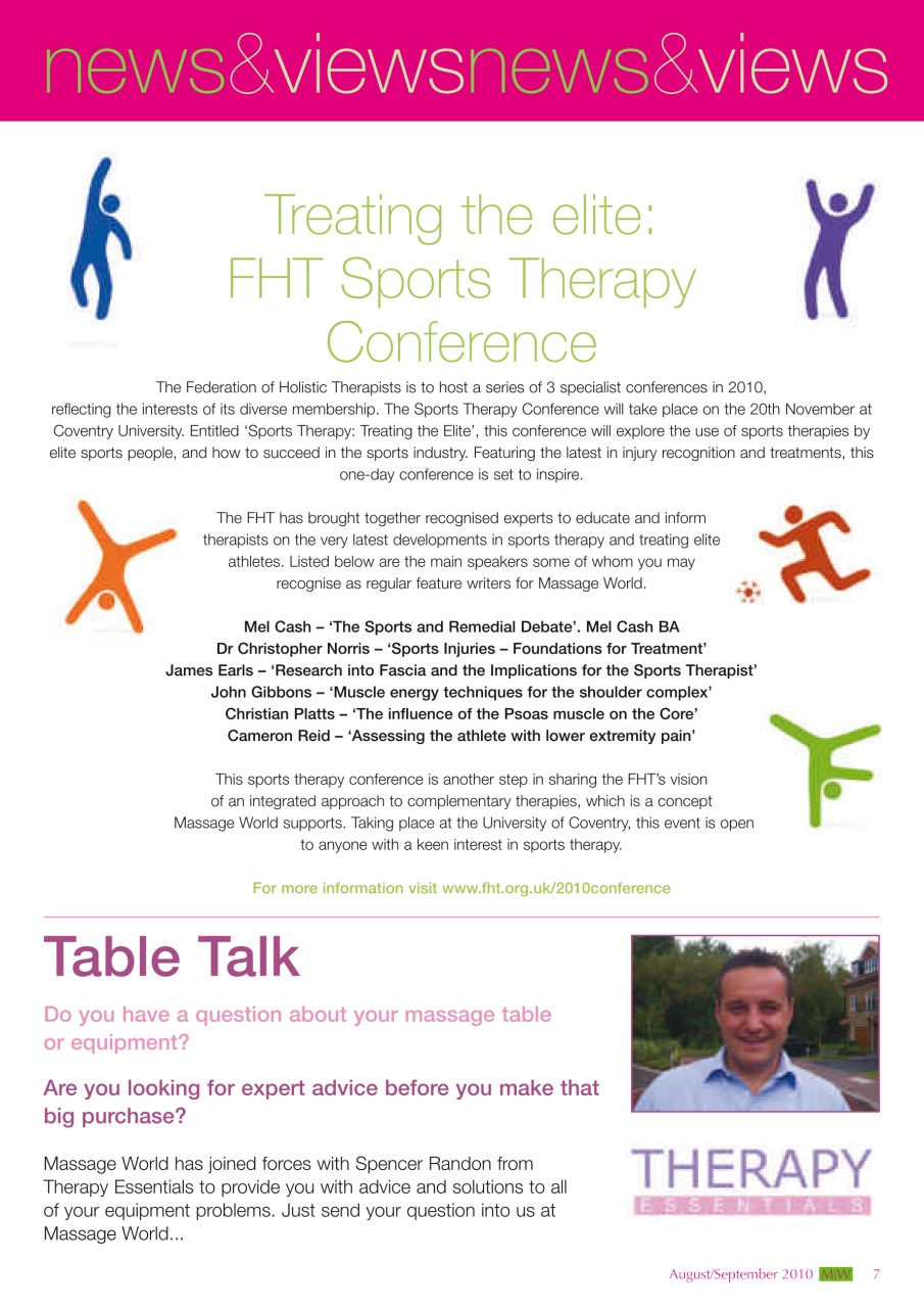 Massage World Preview Pages