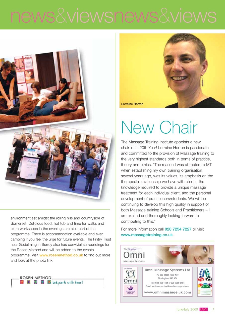 Massage World Preview Pages